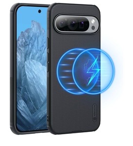 lot 7429600 image: Nillkin Magnetic for Google Pixel 9 Pro XL Case, Built-in Magnets Compatible with MagSafe, Thin Slim Fit, Shockproof Protective, Lanyard Hole, Soft Bumper, TPUPC Dual Protection - Black