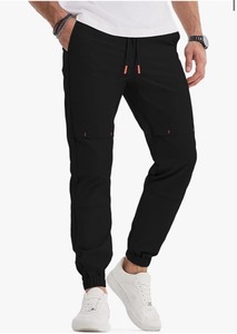 lot 7429630 image: JMIERR Mens Joggers Casual Pants Stretch Elastic Waist Drawstring Tapered Pants with Pockets