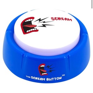 lot 7429634 image: Talkie Toys Products The Scream Button - Man and Woman Voice Screams Talking Button - Funny Talking Button, Stress Relief Talking Toy and More