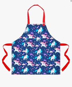 lot 7429645 image: Fiodrimy Aprons for Kids, Kids Art Apron Girls Boys Painting Apron with Pockets Adjustable for Cooking Baking Kitchen Pink