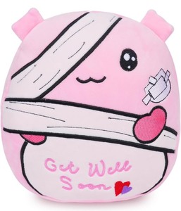 lot 7429662 image: 12 Get Well Soon Axolotl Plush Toy, Get Well Soon Cute Axolotl Stuffed Animal Soft Axolotl Plush ies Pillow for Kids Patient Feel Better Sympathy Gifts Condolences Memorial Loved (Axolotl)