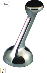 lot 7429785 image: Danco 80968, Use with Delta Lavatory and Bath Single Lever Handle Faucets, Chrome