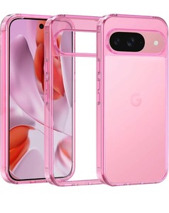 lot 7429816 image: Cover for Google Pixel 9 Pixel 9 Pro Case, Non-Yellowing Hard PC Back, Slim Thin Soft Edge Shockproof Phone Case Accessories for Pixel 9 Pixel 9 Pro
