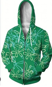 lot 7429889 image: Small Finaskasu Women��s Zip Up Hoodie - Colorful Sweatshirt for Women Long Sleeve