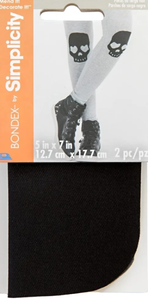 lot 7429948 image: Bondex Iron-On Twill Patches 5X7 2Pkg - Black