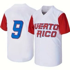 lot 7429981 image: Puerto Rico WBC Javy Baez Jersey