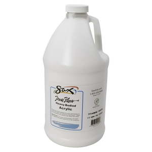 lot 7429986 image: Sax True Flow Heavy Body Acrylic Paint Half Gallon Titanium White