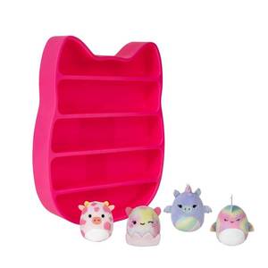 lot 48 image: Squishville by Squishmallows Pink Play & Display, MISSING 3 SQUISHMELLOWS