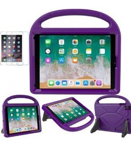 lot 62 image: SUPLIK Kids Case for iPad 5th6th Generation (9.7-inch, 20172018), iPad Air 2 Case with Screen Protector, iPad Pro 9.7 Durable Shockproof Protective Cover with Handle Stand for Kids, Purple