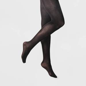 lot 63 image: Womens 1 pair 50D Opaque Tights - A New Day�� Black LXL, 1 Pair Size 4