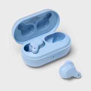 lot 85 image: True Wireless Bluetooth Active Noise Cancelling Earbuds - heyday�� Sky Blue