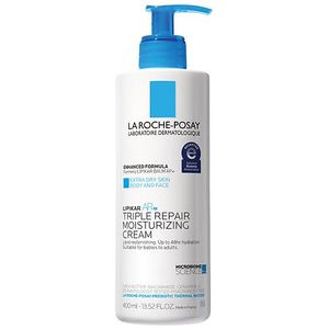 lot 92 image: La Roche Posay Lipikar APM Triple Repair Body Moisturizing Cream Body and Face Moisturizer for Dry Skin with Shea Butter and Glycerin - 13.5 fl oz