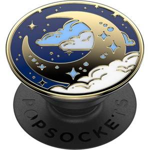 lot 110 image: PopSockets PopGrip Enamel Cell Phone Grip & Stand - Fly Me To The Moon