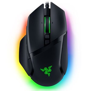 lot 115 image: Razer - Basilisk V3 Wired Optical Gaming Mouse with Chroma RBG Lighting - Black - Retail $89.99
