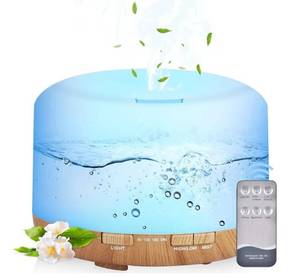 lot 56137 image: 500ml Essential Oil Diffuser with Remote Control