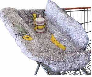 lot 56147 image: Suessie Shopping Cart and High Chair Cover - Sweet Dreams Pattern