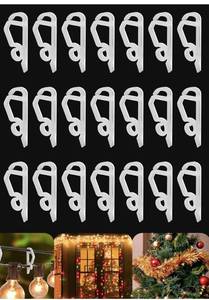 lot 56159 image: Christmas Light Gutter Clips