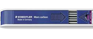 lot 56166 image: Staedtler Mars Carbon 2mm Drafting Pencil Lead Refill 2b