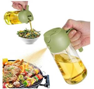 lot 56172 image: 2-in-1 Oil Dispenser and Sprayer Bottle