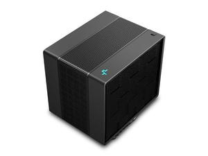 lot 56441 image: DeepCool ASSASSIN 4S Premium CPU Air Cooler, Dual-Tower, Single center 140mm FDB Fan, 7 Copper Heat Pipes, QuietPeformance Mode Switch, Black - Retail $89.99