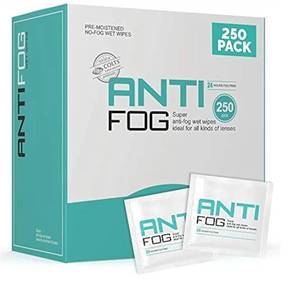 lot 57053 image: Optipak Super Anti-Fog Wet Wipes - 250 Count Box