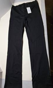 lot 56203 image: New Yogipace Womens Black Straight-Leg Pants
