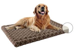lot 56244 image: Premium Large Dog Crate Pad - Brown