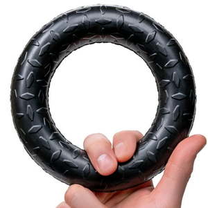 lot 56245 image: Ultra Durable ChewRing - Lifetime Replacement Guarantee - Aggressive Chewer Approved - Made in USA - MediumLarge Dogs - Safe & Non-Toxic Natural Rubber - Monster K9 Dog Toys