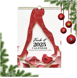 lot 56267 image: 2025 Humorous Ladies Wall Calendar