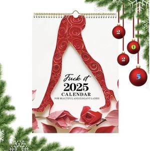 lot 56268 image: 2025 Humorous Ladies Wall Calendar