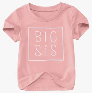 lot 56295 image: Big Sister Announcement T-Shirt Size 80