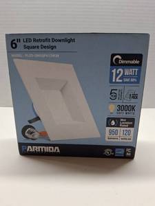 lot 56343 image: 1120x 12w 4 Dimmable Retrofit Led Recessed Lighting Fixture-led Ceiling Light