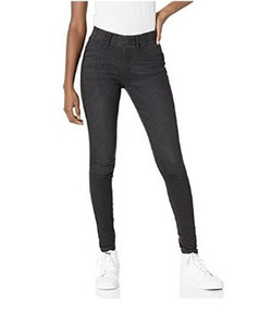 lot 56349 image: Amazon Essentials Womens Pull-On Knit Jegging, Washed Grey, Large Long