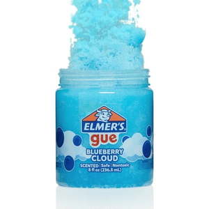 lot 56391 image: Elmer s Gue Pre Made Slime Blueberry Cloud Slime Scented 1 Count