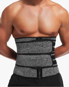lot 56395 image: MISS MOLY Waist Trainer for Men Sauna Sweat Waist Trimmer Stomach Wrap Workout Belly Fat Band Size S