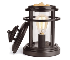 lot 57105 image: SALKING Electric Wax Warmer - Metal Wax Melt Warmer for Scented Wax,Candle Wax Burner Fragrance Warmer and 2 Edison Bulbs, Wax Melt Melter for Home Decor Office,Birthday Gifts��for Women