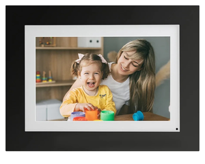 lot 1001 image: Simply Smart Home Photoshare 8in WiFi Digital Picture Frame, Grey