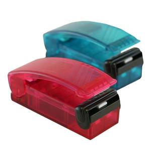 lot 1023 image: iTouchless - Handheld Heat Bag Sealer (2-Pack) - Red and Blue