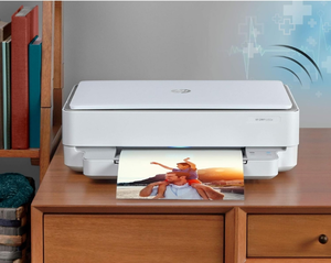 lot 1033 image: HP ENVY 6055e Wireless Color Inkjet Printer