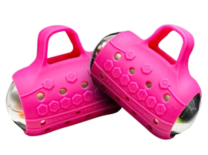 lot 1042 image: Egg Weights Cardio Max 3.0 lbs. Stainless Steel Hand Weights Dumbbell Set with Anti-Slip Silicone Finger Loop for Workout, Fitness, Training for Men and Women - 2 Eggs, 1.5 lbs each