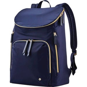 lot 1049 image: Samsonite - Mobile Solution Deluxe Backpack for 15.6 Laptop - Navy Blue&nbsp