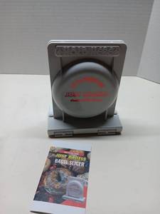 lot 1057 image: Just Bagels For The Perfect Cut Bagel Slicer