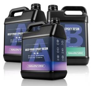 lot 1111 image: KISREL 3 Gallon Deep Pour Epoxy Resin Kit
