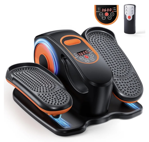 lot 1148 image: Under Desk Elliptical Machine, Ellipse Leg Exerciser for Seniors with 15 Adjustable Speed, Quiet & Portable Seated Pedal Exerciser, Ellipse Leg Exerciser While Sitting for Seniors with Remote Control