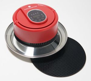 lot 1202 image: Cooks Essentials Universal Air Fryer Lid, Black