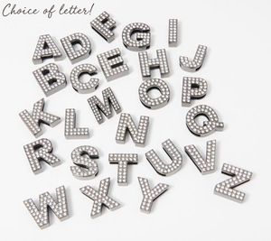 lot 1214 image: Lug Letter K Charm with Dangle - Sparkle