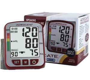 lot 1233 image: Advocate Speaking Wrist Blood Pressure Monitor