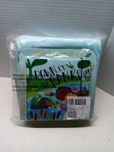 lot 1236 image: Binks and Books Nighttime Bedtime Book and Cozy Blanket, Down by the Banks
