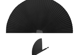 lot 1063 image: Arch Window Shades Black Pleated Blinds Easy Cut and Install Pleated Shades Blackout Blinds Black