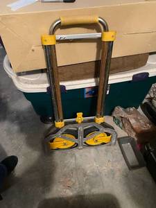 lot 205 image: Collapsible dolly- folds up small for easy storage